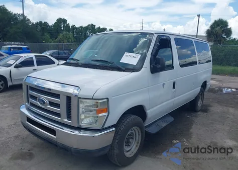 2012 Ford E-350 Super Duty Xlt z USA, uszkodzony, nr VIN 1FBNE3BL3CDA77785